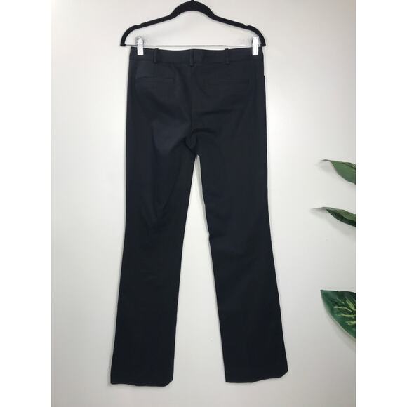 Club Monaco Womens 6 Pants Black Trouser Dress Office Work Classic Boot Cut - Picture 3 of 8